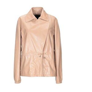 NWT ERMANNO DAELLI Leather Jacket, size 8